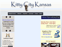 Tablet Screenshot of kittycityks.com